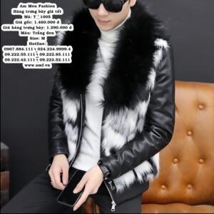 T1005 - Màu: Trắng đen - Size: M