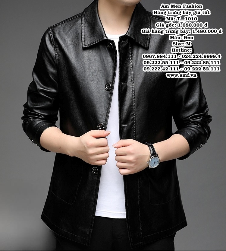 T1010 - Màu: Đen - Size: M