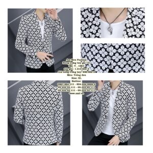 T1063 - Màu: Trắng đen - Size: XL