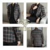 T1075 - Màu: Đen Kẻ - Size: M