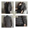 T1076 - Màu: Đen Kẻ - Size: XL