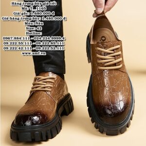 T1165 - Màu: Nâu - Size: 42
