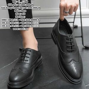 T1168 - Màu: Đen - Size: 42
