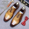 T1178 - Màu: Nâu vàng đen - Size: 44