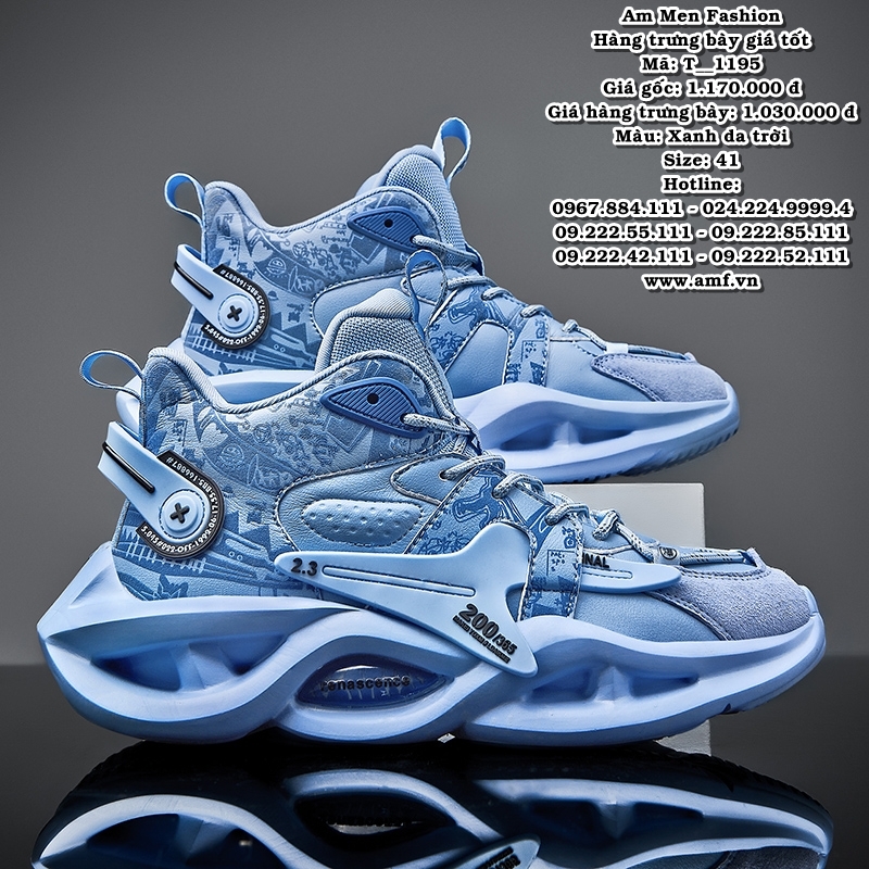 T1195 - Màu: Xanh da trời - Size: 41