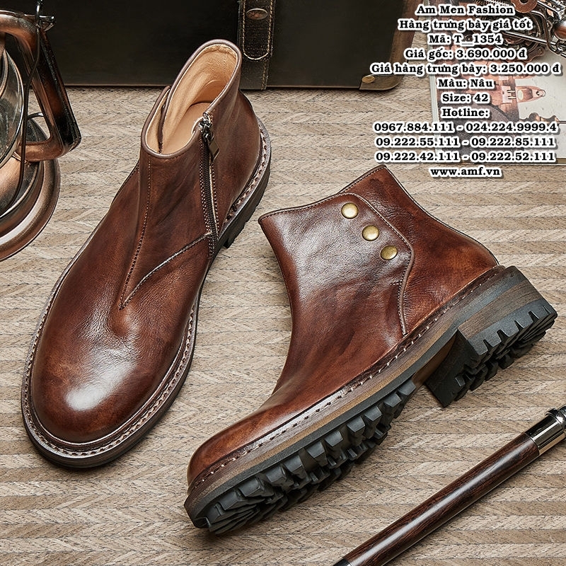 T1354 - Màu: Nâu - Size: 42